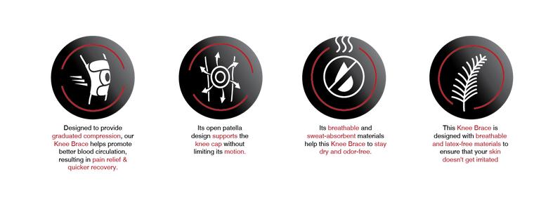 Knee Brace for Strong Support | Pain Relief for Workouts, Walking & Daily Stability