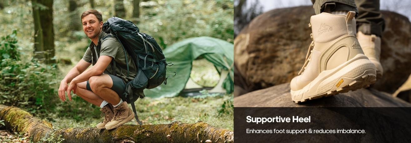 NORTIV 8 Men's Military Tactical Boot Lightweight Comfortable Boots for Work All Day Side Zipper Motorcycle Combat Hiking Boots 8 Inches Metrostrike Outdoor Footwear SpringStatements