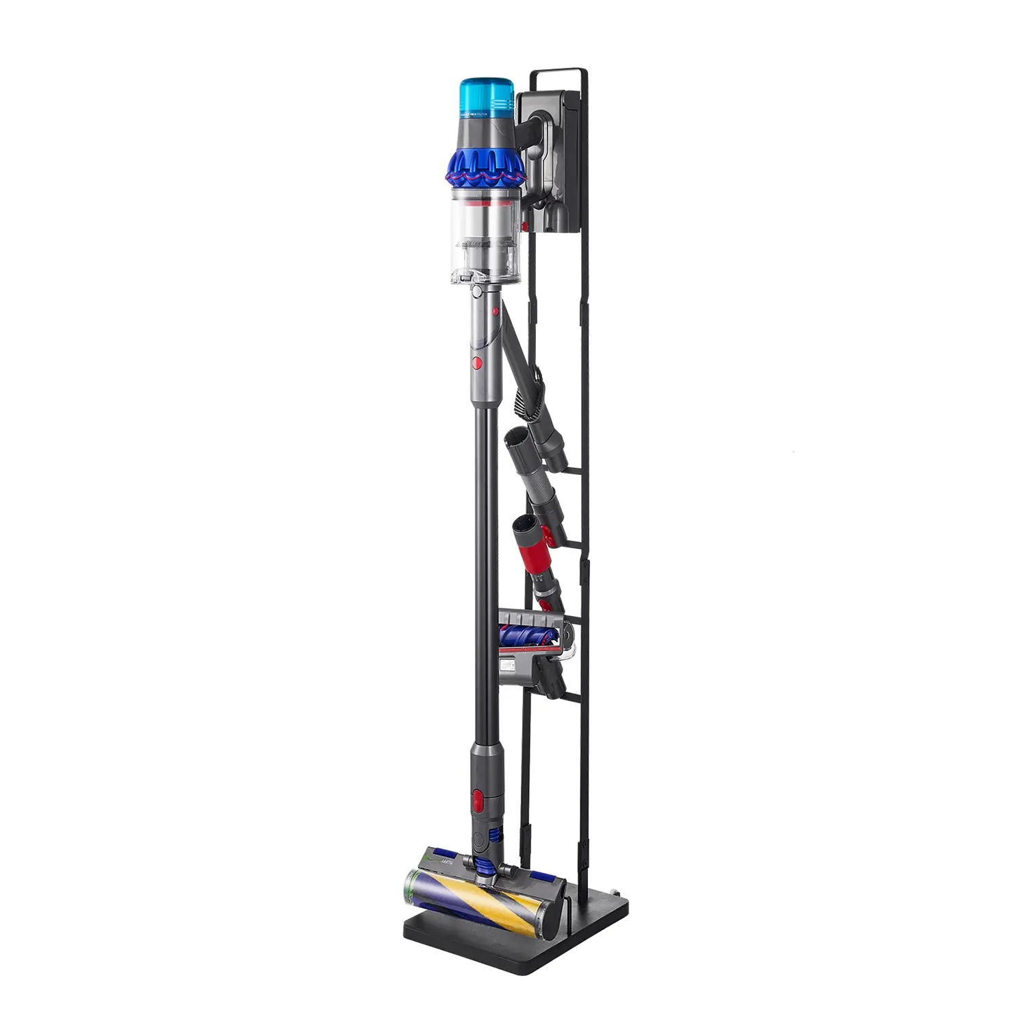 【Summerfinds】VEVOR Vacuum Stand,Compatible With Dyson V6 V7 V8 V10 V11 V15Stable Vacuum Stand Holder with Wheels for Dyson DC30 DC31 DC34 DC35 DC58 DC59 DC62 D74 Cordless Upright Vacuum Cleaners & Accessories
