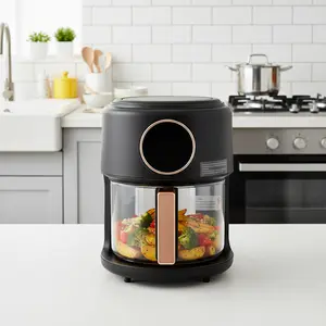 4.2L Touchscreen Air Fryer 1200W 80-200℃ Timer Oil Less Cooking Healthy Fryer home essentials