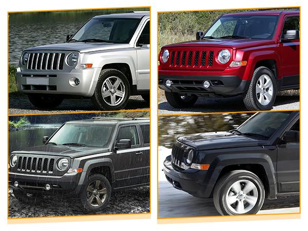 Nilight Front Turn Signals Light Clear Amber Lens Parking Light Day Running Light Side Marker Light Compatible with 2007-2017 Jeep Patriot Driver Side