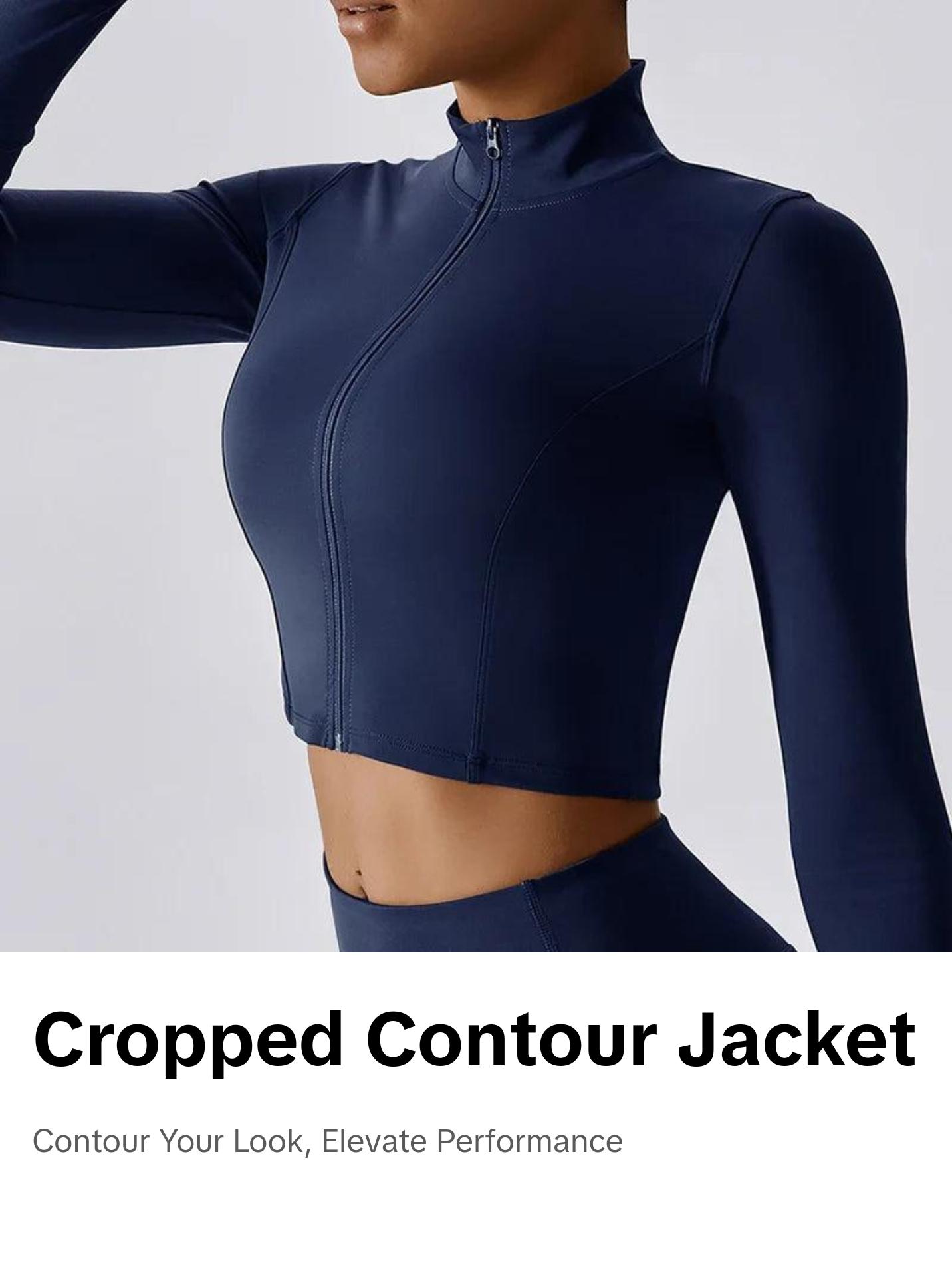 Cropped Contour Jacket