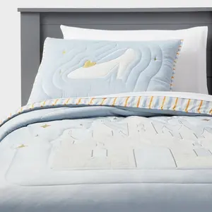 Twin Princess Castle Kids' Quilt - The Disney Collection by Pillowfort