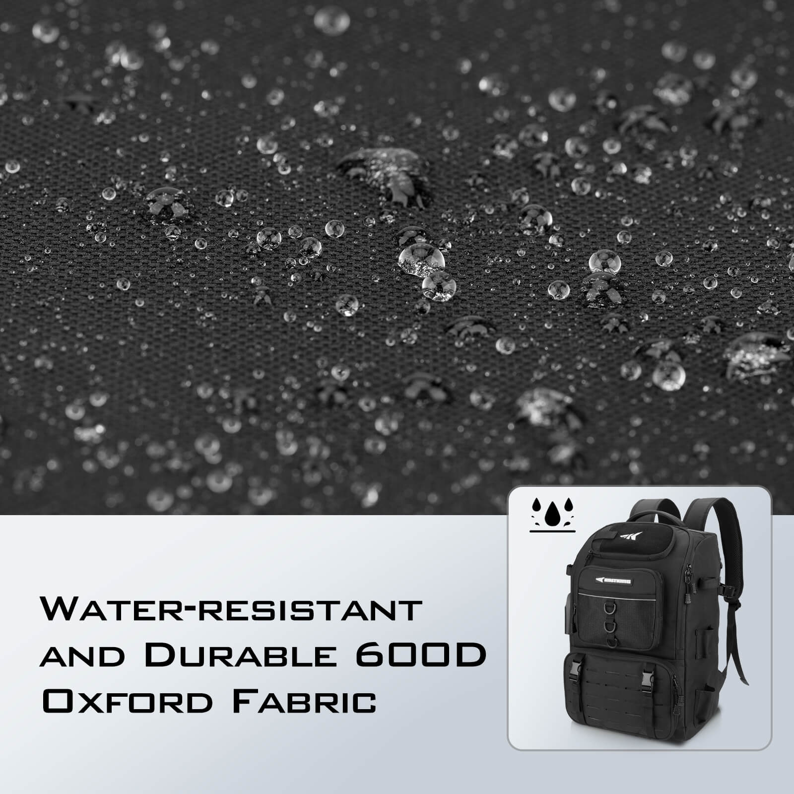 Karryall Fishing Tackle Backpack with Rod Holders 4 Tackle Boxes,40L Fishing Bag Storage Fishing Gear and Equipment, Multi-Functional Storage ,Waterproof & Durable Fishing Bag Ideal for Camping & Outdoor Activities Hunting