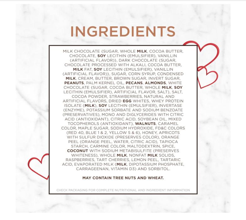 Russell Stover, Red Foil Heart, 10 Ounce - Chocolate Gift Box for Valentine's Day, Mother's Day, Anniversary and Birthdays