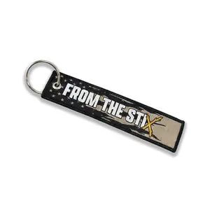 Rippin' Flag Key Tag