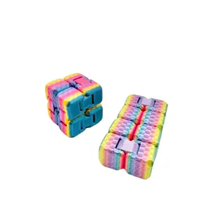 3D-Printed Rainbow Infinity Cube