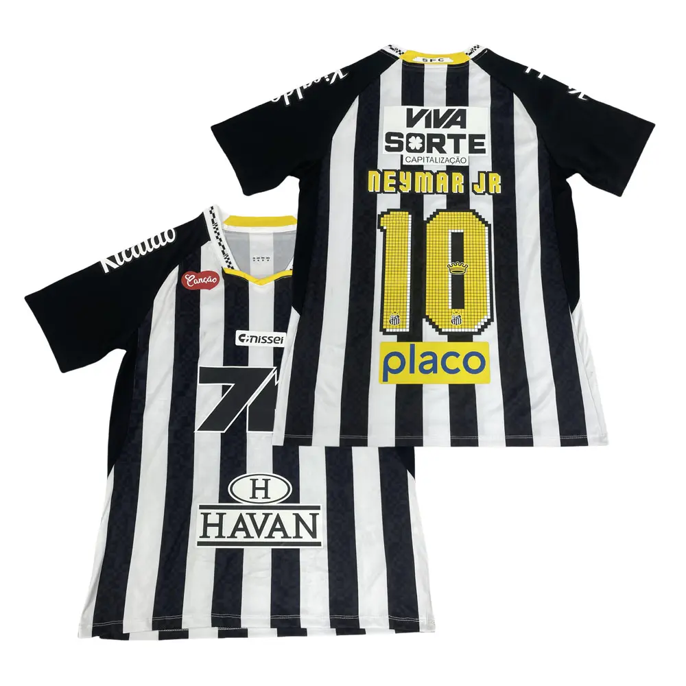 ウェア Santos FC Neymar Jr. Umbro Men's Neymar Jr Santos FC Away Jersey 25/26 (Black/White)