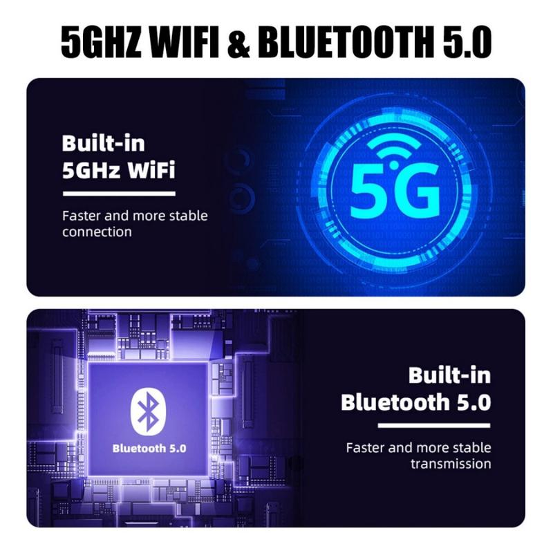 2025 Upgraded Wireless CarPlay & Android Auto Adapter – Fast & Stable Connection, Mini Wireless Dongle for iPhone iOS 10+ & Android 11+, Hands-Free Calls, Plug & Play