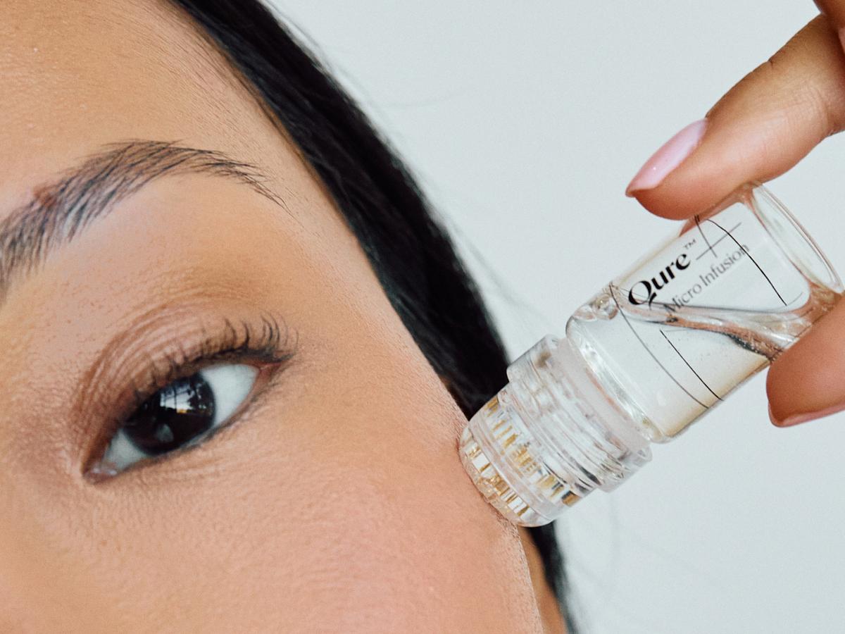 Qure Micro-Infusion System: Facial Serum for All Skin Types - 2 Months Mixed (For Wrinkles + Dark Spots)