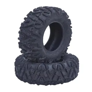 Garvee 27x10-12 ATV Tire Set of 2 - Durable All Terrain Tubeless Tires for ATV UTV, 6PR Trail Sand Mud Off-Road Performance