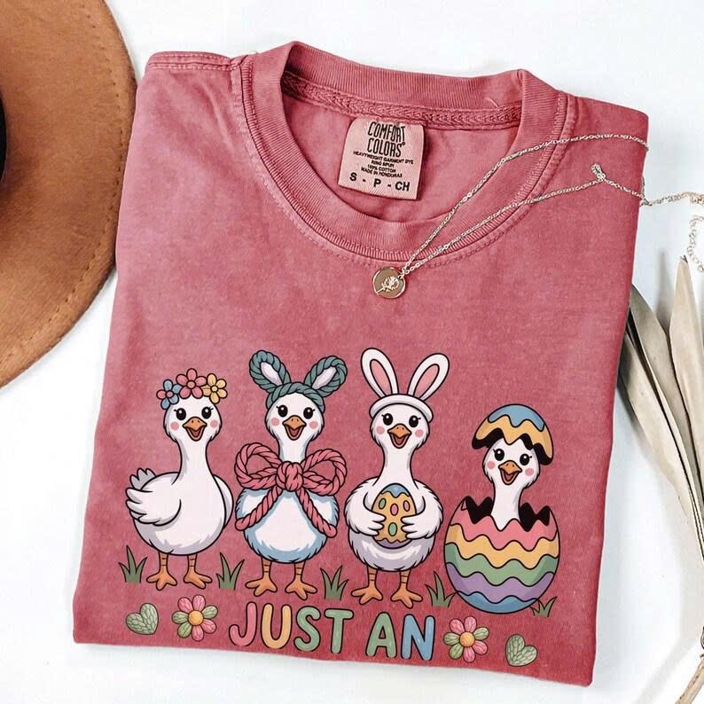 Comfort Colors Funny Goose Shirt Easter , Silly Goose Shirt, Easter Goose Shirt, Teacher Easter Shirt, Easter Teacher Shirt
