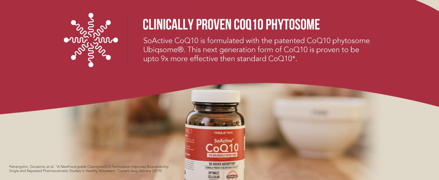 SoActive CoQ10 (250 mg)- CoQ10 Phytosome Healthcare Capsule