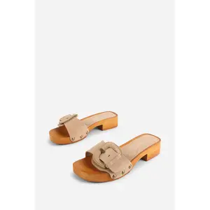 MAR SUEDE CLOG