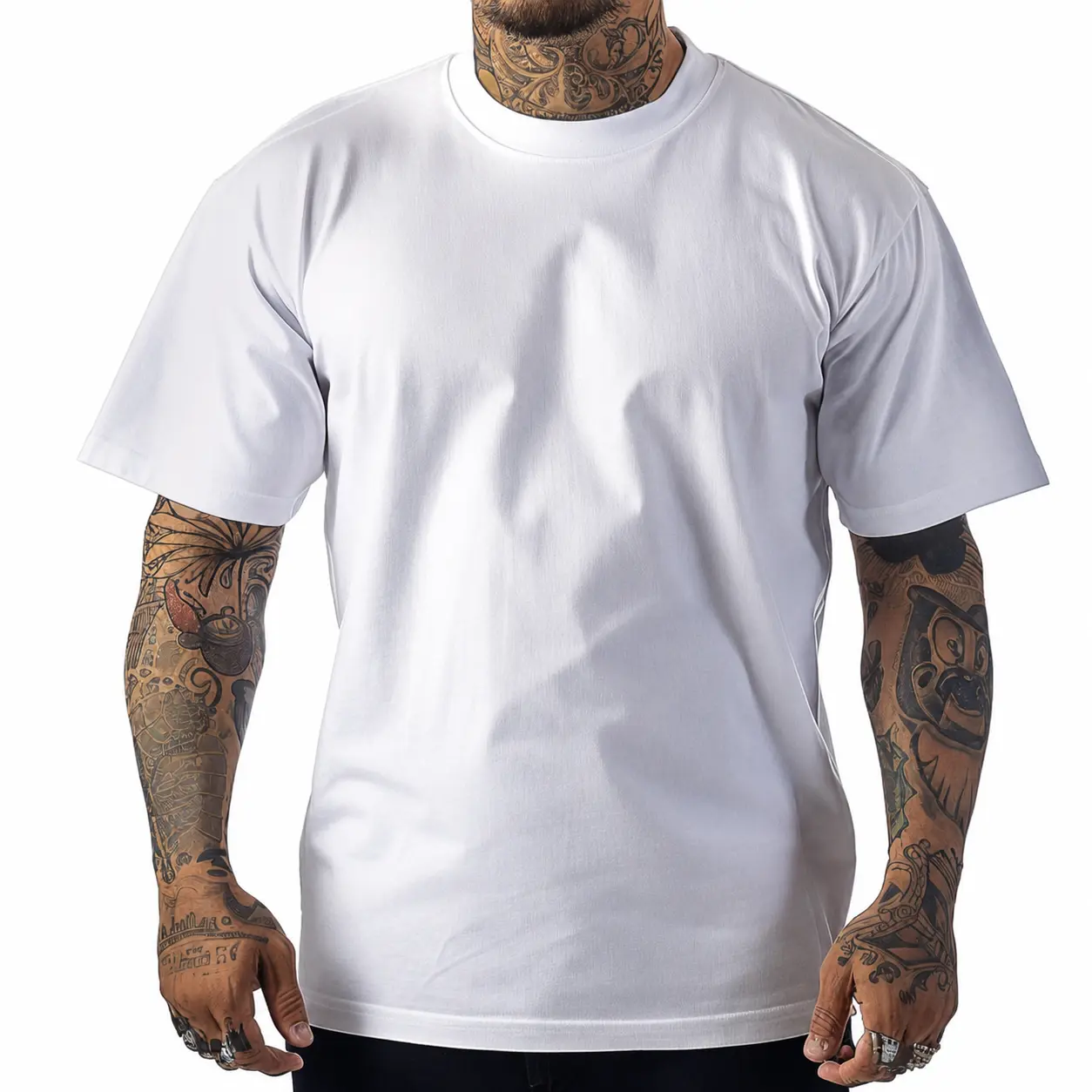 Shaka Wear Max Heavyweight T Shirt Cotton Crew Neck for Men T-Shirt  shirts tall Casual Menswear Top Classic Suit Traditional Suit Traditional xl  shaka Streetwear Crewneck