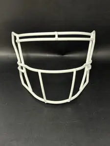 White Riddell 10000341 Football Facemask for Full-Size Football Helmets