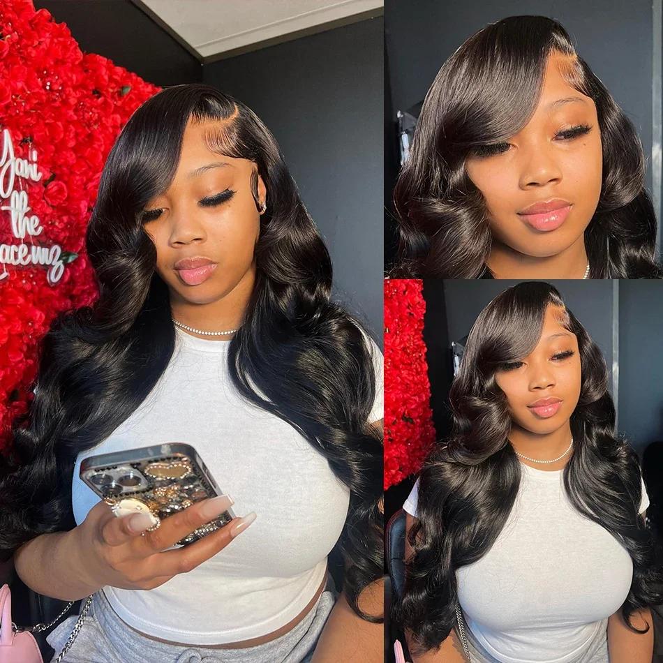 Bling Hair 13x6 Body Wave Lace Front Wigs Human Hair Pre plucked With Baby Hair 180 Density Human Hair Wigs For Women HD Lace Frontal Wig SpringStatements