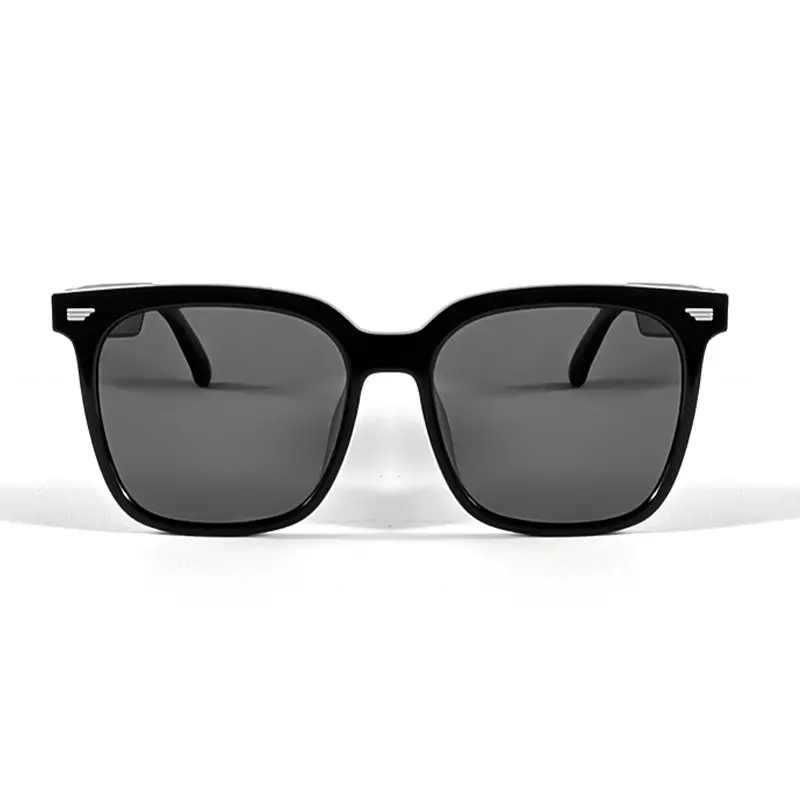 Smart Audio Sunglasses with Touch Control, Wireless Music and Calls, Remote Photography Function, Stylish Decorative Lenses