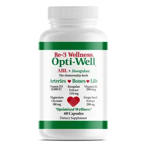 Opti-Well ABL+Jiaogulan+  is the most effective supplement for greatest overall health. Supplement Fitness Dietary
