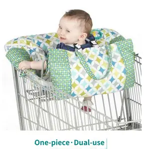 Supermarket Shopping Cart Seat Cushion, High Chair Cover, Daily Protective Cushion Can Be Stored