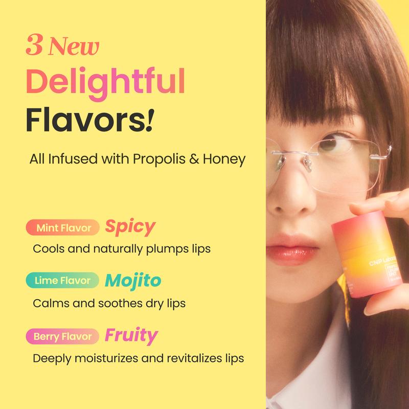 Honey Lip Balm Fruity (Berry Flavor)- Propolis Lipcerin, Overnight Manuka Lip Butter & Balm & Mask, 12hrs Long-lasting Moisture, Gentle Exfoliation, Korean Skin Care, Shea Butter, Deep Nourish & Hydrate, Moisturizing (0.5 fl.oz / 15ml)