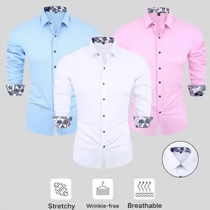 Vintage-Inspired Paisley Accent Shirt – Versatile Office & Evening Top