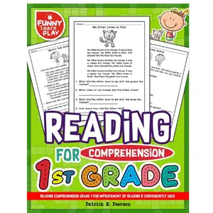 Reading Comprehension Grade 1 for Improvement of Reading & Conveniently Used: 1st Grade Reading Comprehension Workbooks for 1st Graders to Combine Fun ... (Reading Comprehension Grade 1, 2, 3 Series) Paperback.