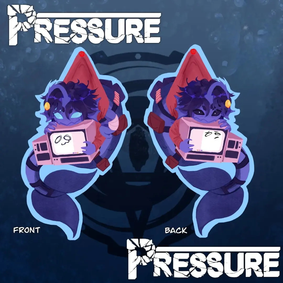 Pressure - Sebby And Painter Keychain - Pressure Keychain Acrylic Charm ...