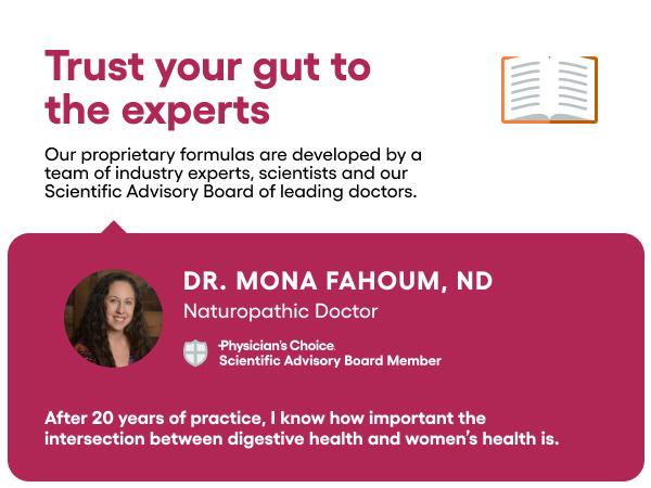 Physician's Choice Women's Probiotic Daily Digestive, Gut Health, Urinary Tract, and Immune Support for Women with 50B CFUs, Cranberry & Prebiotics