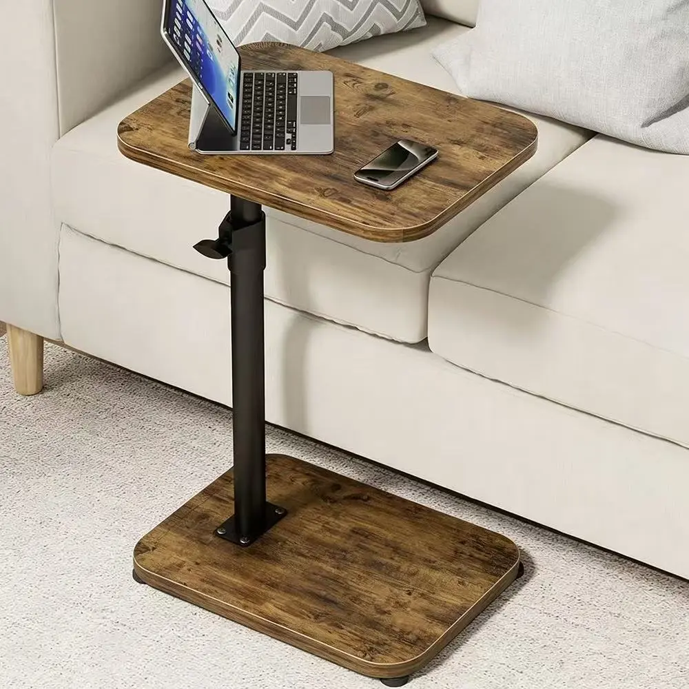 Bedside Tables, C-shaped Sofa Side Tables, And Sofa Armrest Trays. Suitable For Small Spaces, Living Rooms, Bedrooms, College Dorms, And Hospitals. Daily Assistive Living Aids