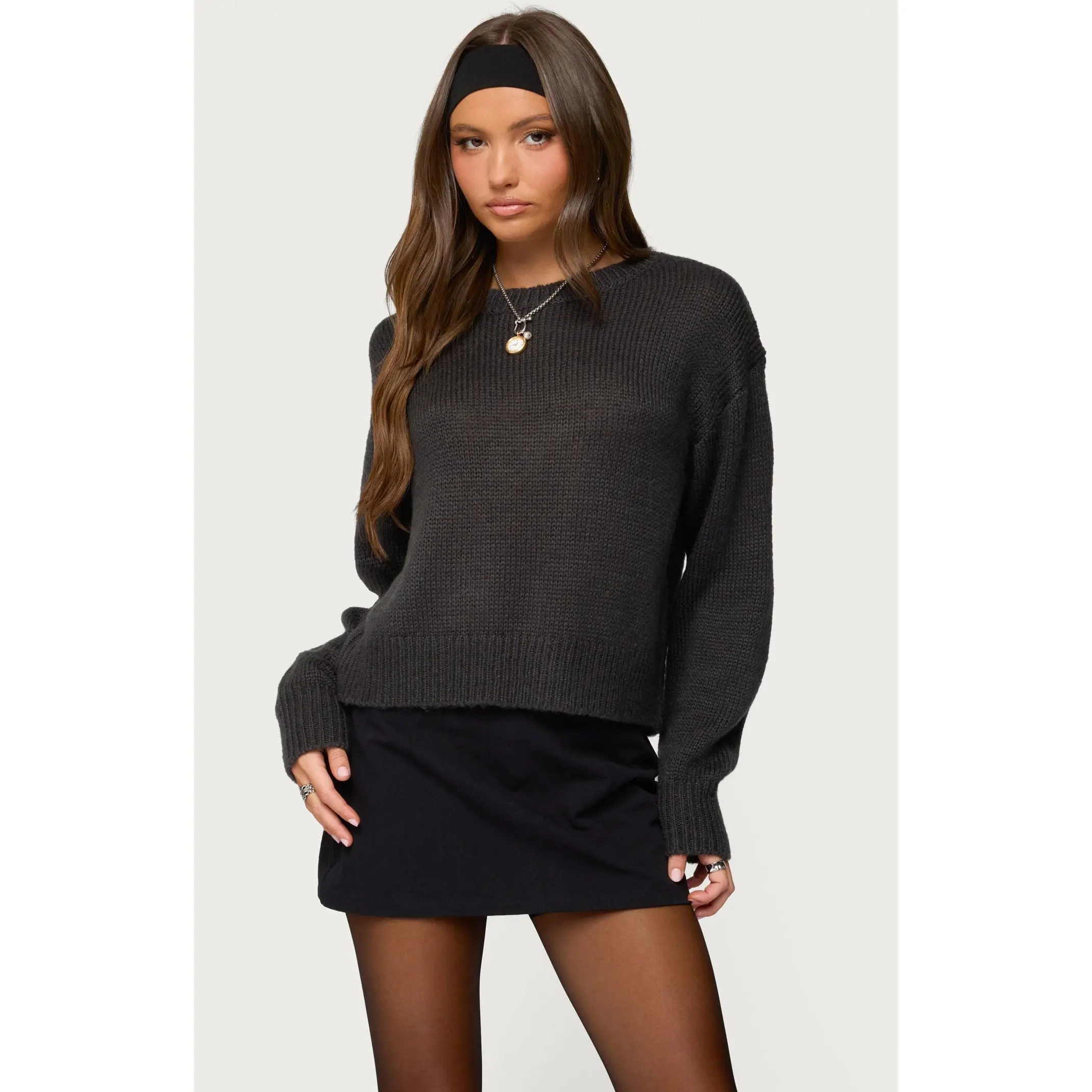 Edikted Women's Kyrah Oversized Knit Sweater