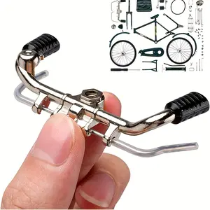 52-Piece Brain-Training/Hands-On/Retro Bicycle Model Set - Miniature Aluminum Alloy Set, Perfect for Collectors and Hobbyists, a Meaningful Gift and Home/Office Decor.
