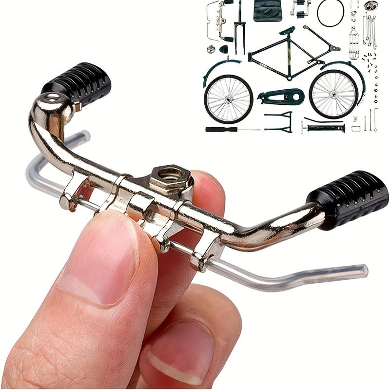 52-Piece Brain-Training/Hands-On/Retro Bicycle Model Set - Miniature Aluminum Alloy Set, Perfect for Collectors and Hobbyists, a Meaningful Gift and Home/Office Decor.