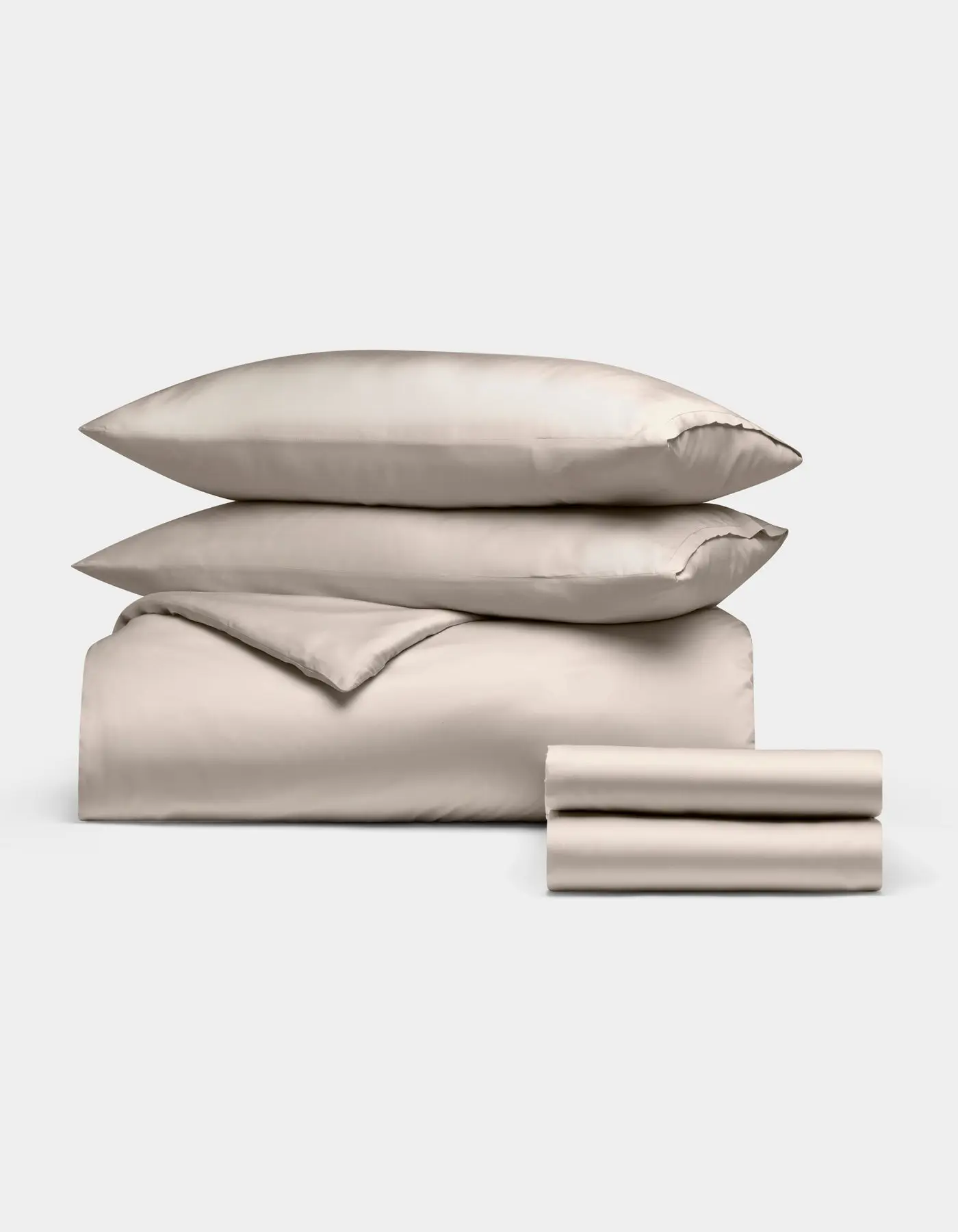 Cozy Earth Bamboo Bedding Deluxe Bundle – Down Alternative | Complete Bamboo Sheet Set, Duvet Cover & Comforter Bundle