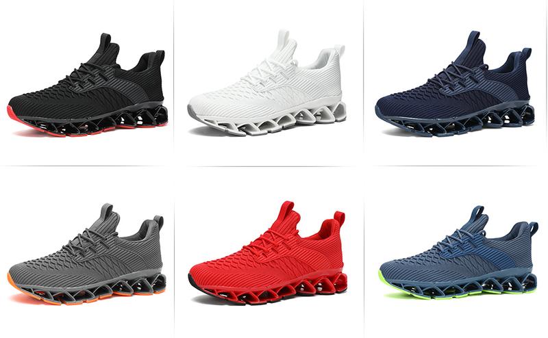 Men's Running Shoes Blade Tennis Walking Fashion Sneakers Breathable NonSlip Gym Sports Work Trainers,Sporty Lightweight Breathable Running Shoes For Exercise & Daily Wear Footwear Runner Training Closed Athletic Boy Casual Comfort Outdoorfun mens shoes