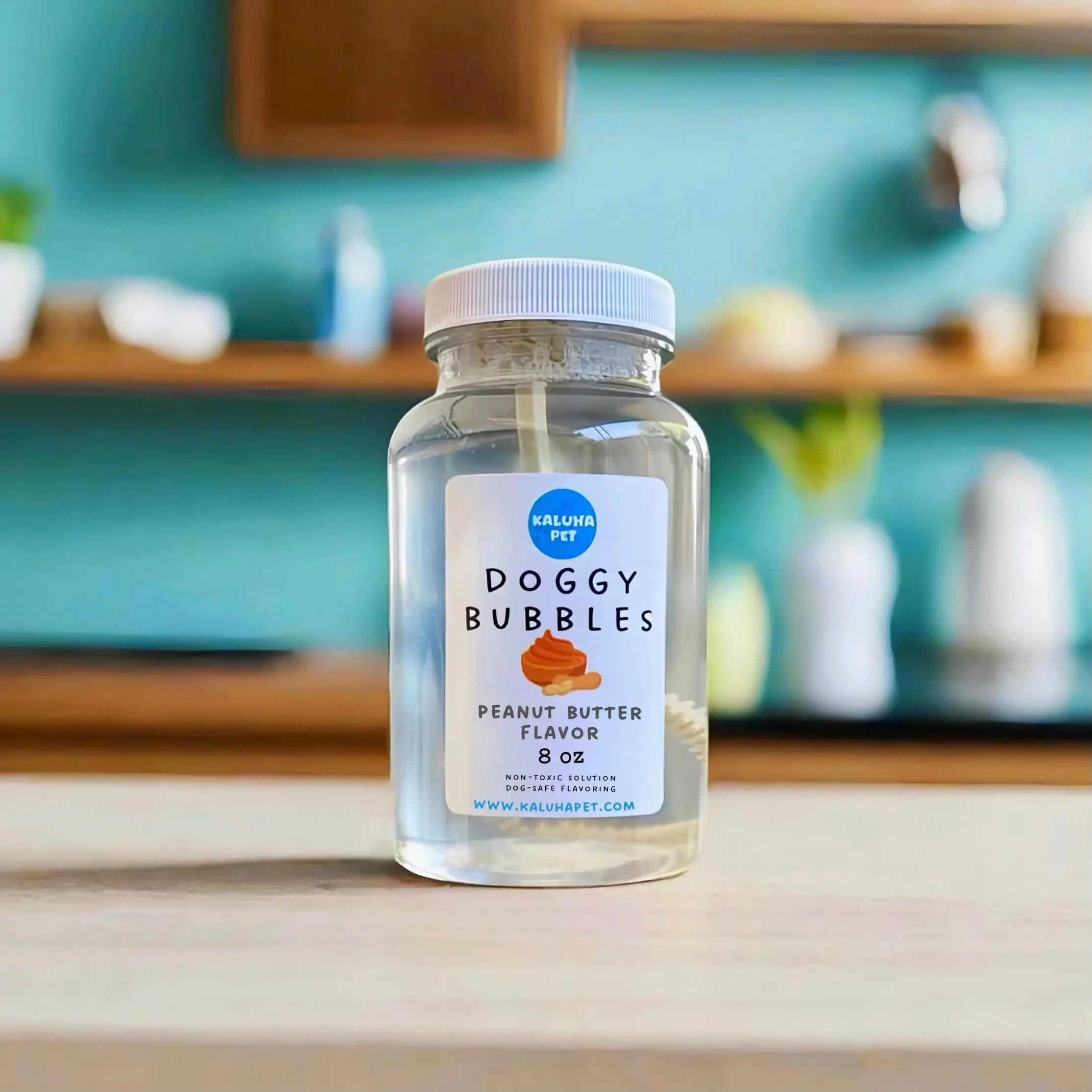 Flavored Dog Bubbles | Non-Toxic, Pet-Safe Bubble Solution