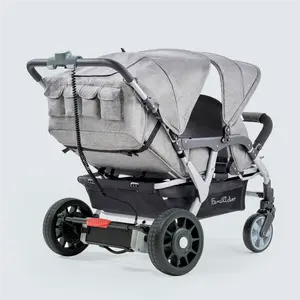 H4E 4-Seat E-Stroller | Gray