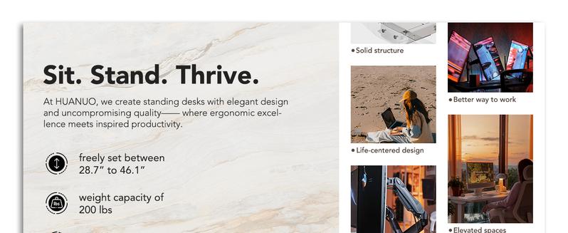 Adjustable Rolling Desk: Height adjusts from 28.7" to 46.1", perfect for use with a walking pad or treadmill. The 31.5" x 15.75" tabletop offers ample space, making it a portable, ergonomic workstation. Adjustable Rolling Desk: Height adjusts from 28.7" to 46.1", perfect for use with a walking pad or treadmill. The 31.5" x 15.75" tabletop offers ample space, making it a portable, ergonomic workstation.