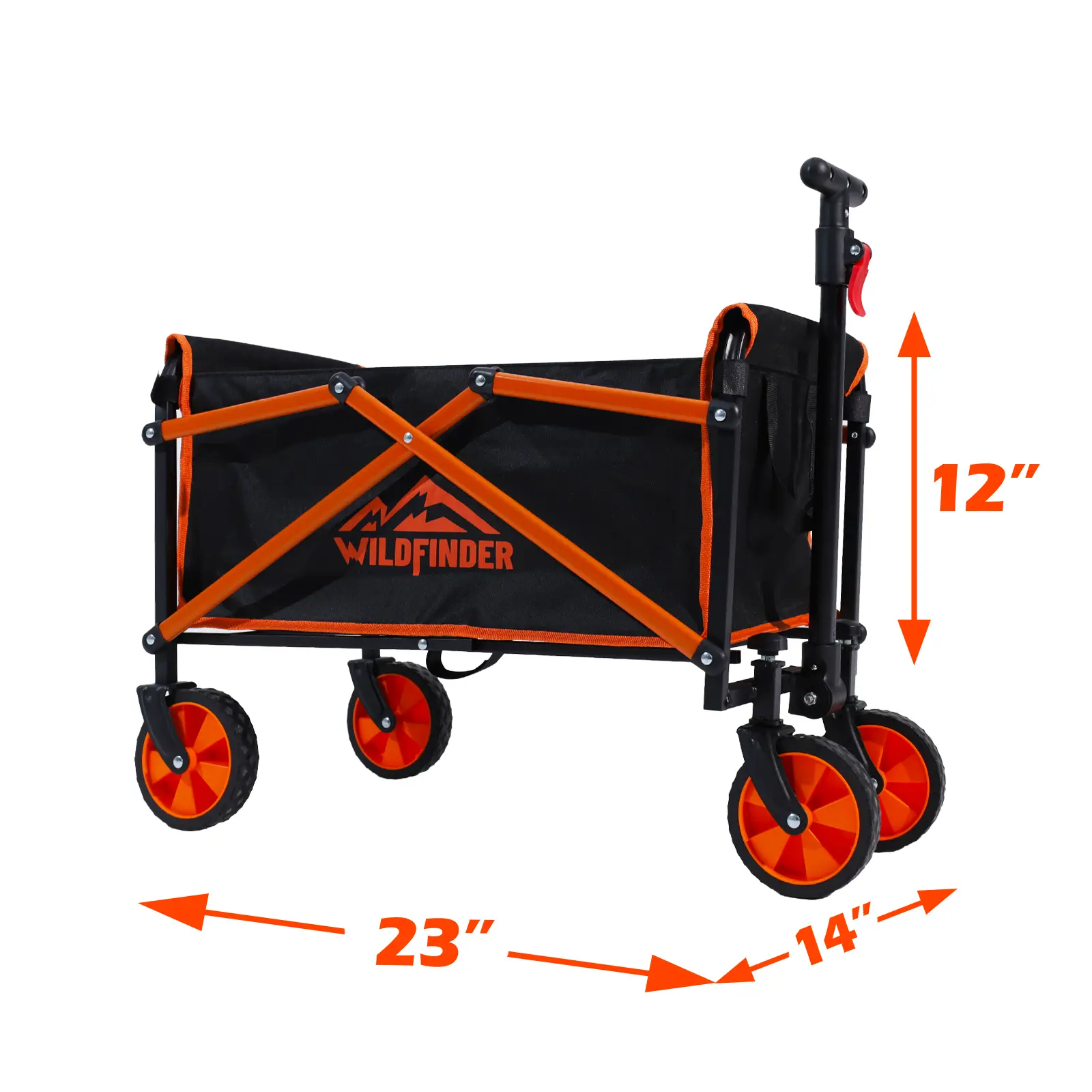 Regular Size(Black and orange)-23"x14"x12"