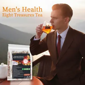 【Organic Ginseng Kidney Cleansing Tea】Ginseng Tea Bags - 30 bags (150g) | Made from 8 kinds of pure natural herbs | Boosts energy, vitality, and daily stamina | A healthy tea suitable for both men and women.