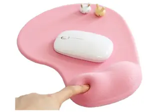 Mousepad with Gel Wrist Support Ergonomic Gaming Desktop Mouse Pad Rest