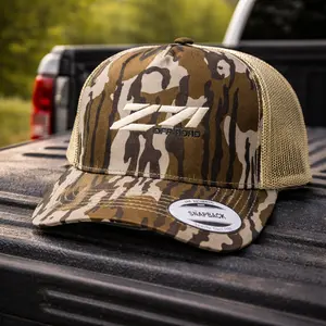 Z71 Off Road Camo Trucker Hat, Mesh Snapback Outdoor Cap for Off Road Truck Jeep 4x4, Adjustable Camouflage Hat for Men