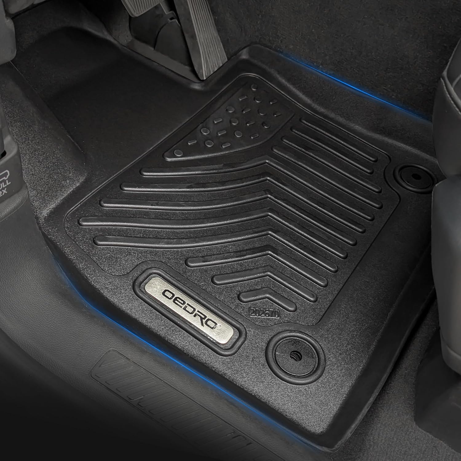 YITAMOTOR Floor Mats Trunk Mat with Backrest for Kia Telluride 2020-2025, Floor Liners for Kia Telluride EX SX Accessories, Back Seat Protector Full Mat Set