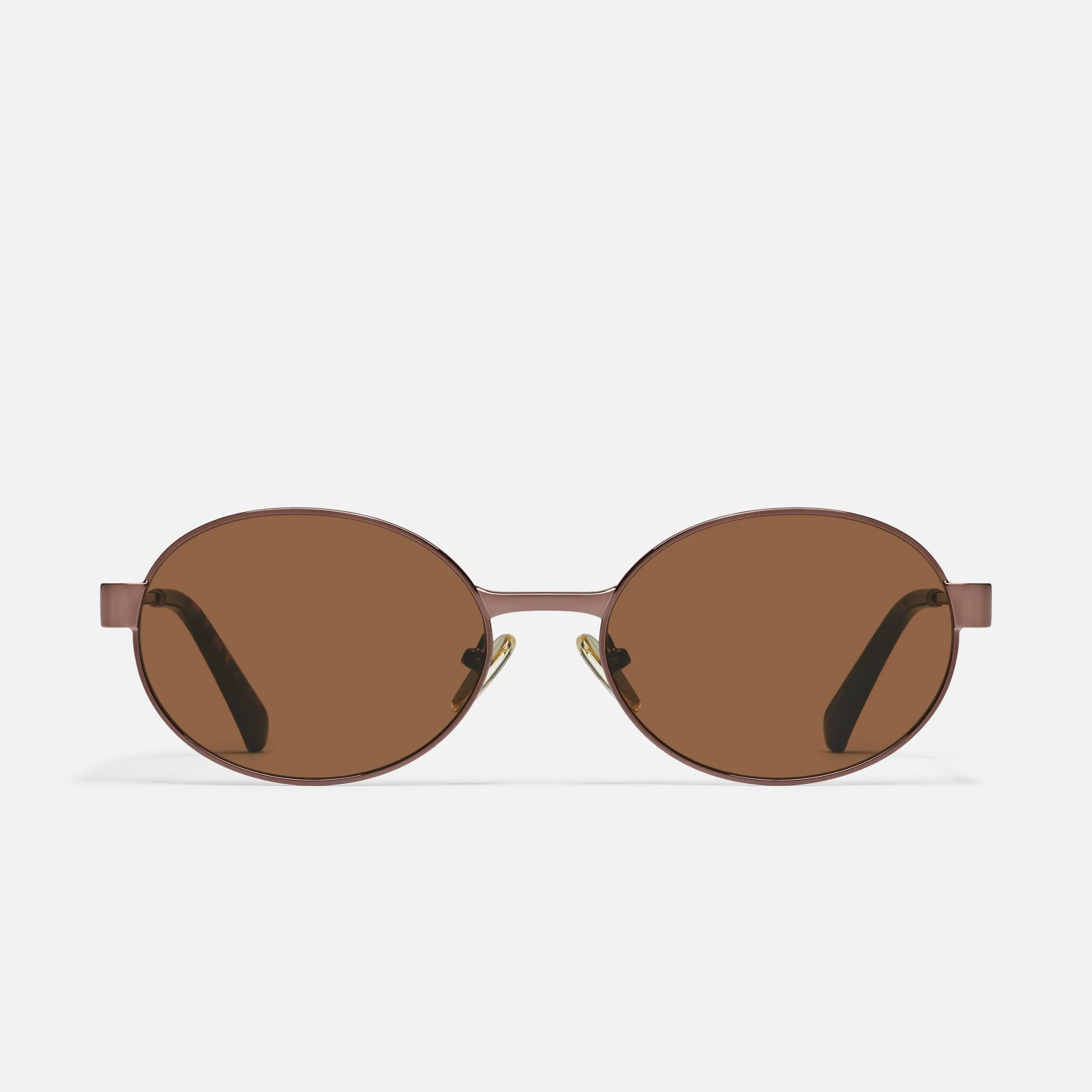 QUAY AUSTRALIA ANYWAYS Narrow Metal Sunglasses with Tapered Arms and Chic Details Gold Oval Adjustable Sunglass for Women