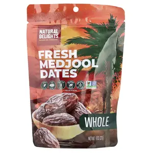 Natural Delights Fresh Medjool Dates, Whole, 8 oz (227 g)