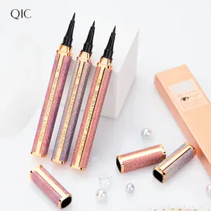 Waterproof Liquid Eyeliner Pen – Smudge-Proof, Transfer-Proof, Long-Lasting Black Eyeliner with Precision Sponge Tip for Smooth Defined Lines and Sharp Winged Liner, Quick Easy Application for Beginners, Sweatproof Eye Makeup for Daily Wear, Party