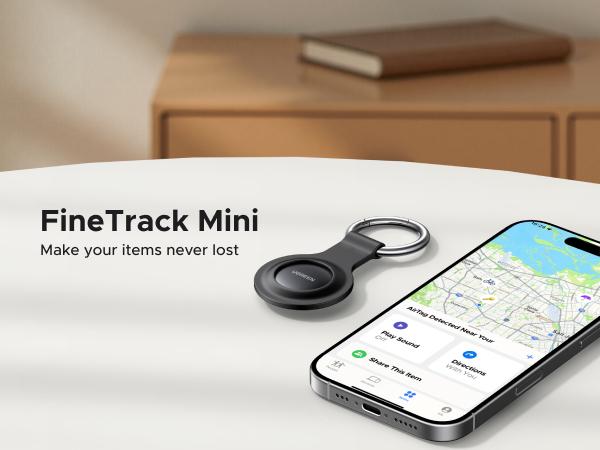 UGREEN Finder Tag Compatible with Apple Offcial Chip (for iOS Only or Samsung Only), Anti-lost for Car Key Wallet Luggage Passport with Alarm& Left-Behind Remind Slim Bluetooth Tracker,Gps Signal Protector Smart Tracking ,Tiktokshopstockup