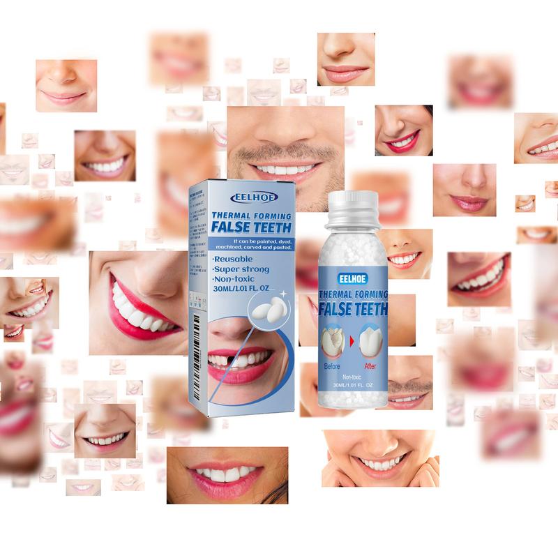 30ml Shapeable dentures, dental glue, film, makeup, temporary filling, dental glue, false filling, broken teeth, gaps filling