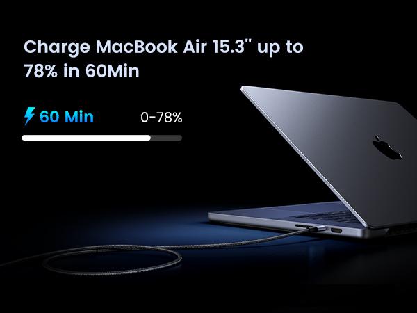 UGREEN USB Type C PD 60W Fast Charging Data Cable, 20V/3A Charger, Compatible for SAMSUNG S24 Ultra, iPhone 17/16, MacBook, Electronic Cellphone Devices-Deals for You，Labor Day Sale，TikTokShopBlackFriday ,TikTokShopHolidayHaul