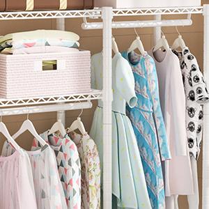 Multifunctional Clothing Rack with 4 Tiers Freestanding Portable for Hanging Clothes Hats Bags Scarves Space Saving 31.2''W x 11.8''D x 48''H and Stylish Home Organization Adjustable Removable Tray Organiser Hangable